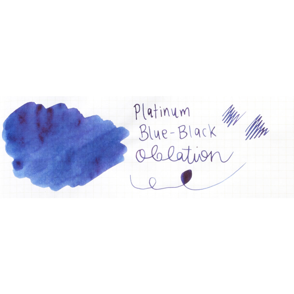 Platinum Platinum Blue-Black Bottled Ink 60ml