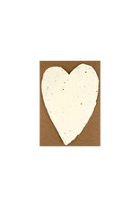 Oblation Papers & Press Small Seed Handmade Paper Heart