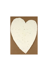 Oblation Papers & Press Large Seed Handmade Paper Heart