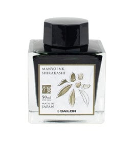 Sailor Sailor Manyo Shirakashi Bottled Ink 50ml