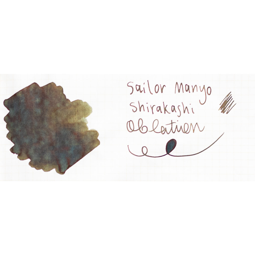 Sailor Sailor Manyo Shirakashi Bottled Ink 50ml