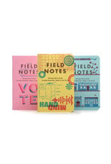 Field Notes United States of Letterpress set C - 3 pack