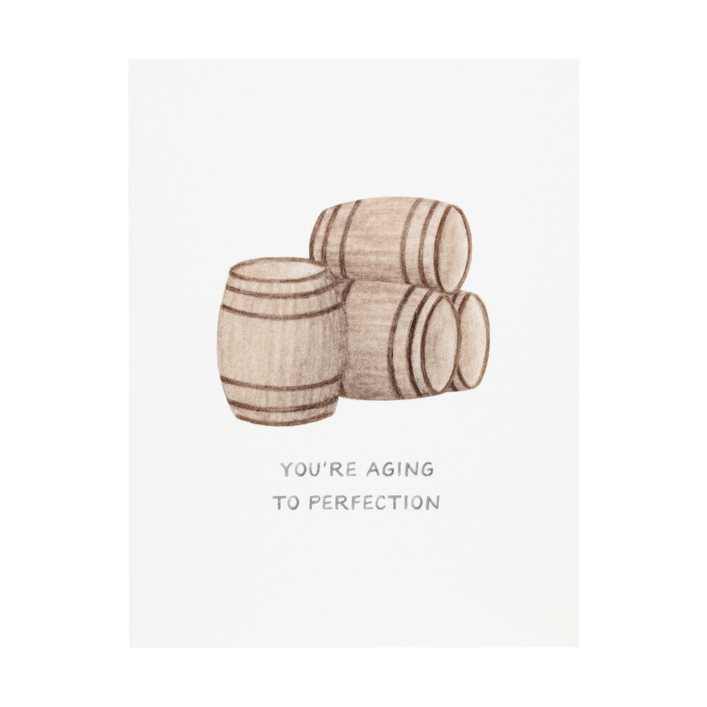 Amy Zhang Aging to Perfection Greeting Card