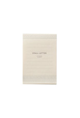 touch & flow letterpress small cream letter writing paper
