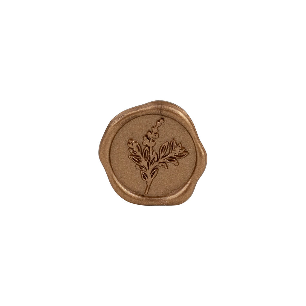 Self Adhesive Wax Seals - Gold Snowflake • Vea & Bean