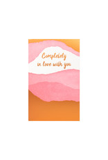 Anemone Letterpress Completely In Love Letterpress Card