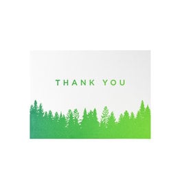 Pike Street Press Thank You Split Ink Trees box of 6