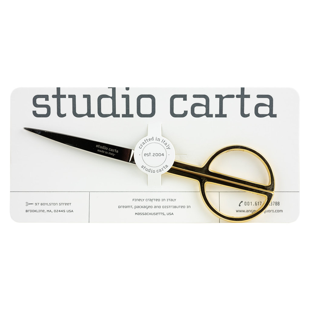 studio carta Paper Scissors - gold handle