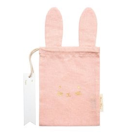 Meri Meri Pastel Bunny Gift Bag - Pink
