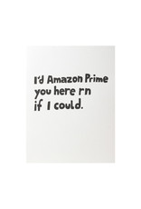 Ashkahn Amazon Prime You Letterpress Card