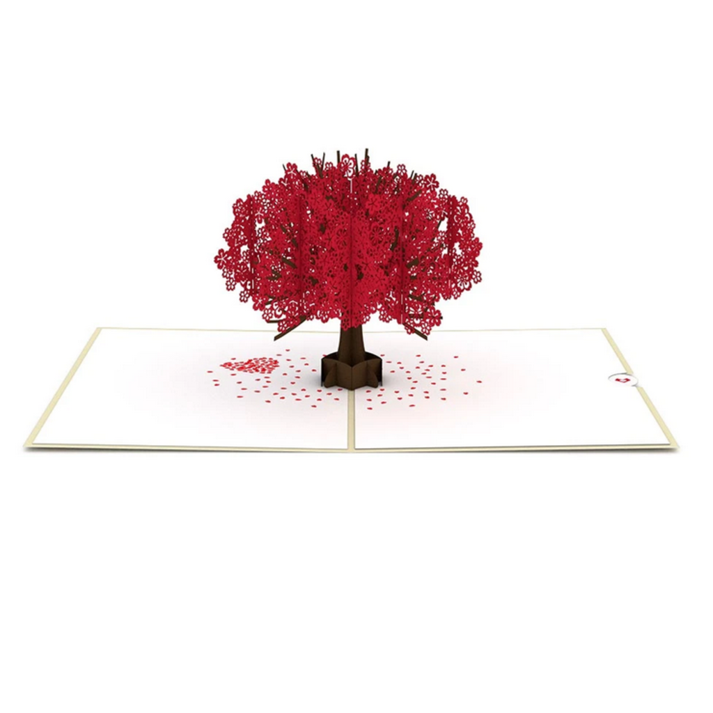 Lovepop Red Sakura Tree - Pop-Up Card