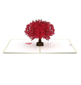 Lovepop Red Sakura Tree - Pop-Up Card
