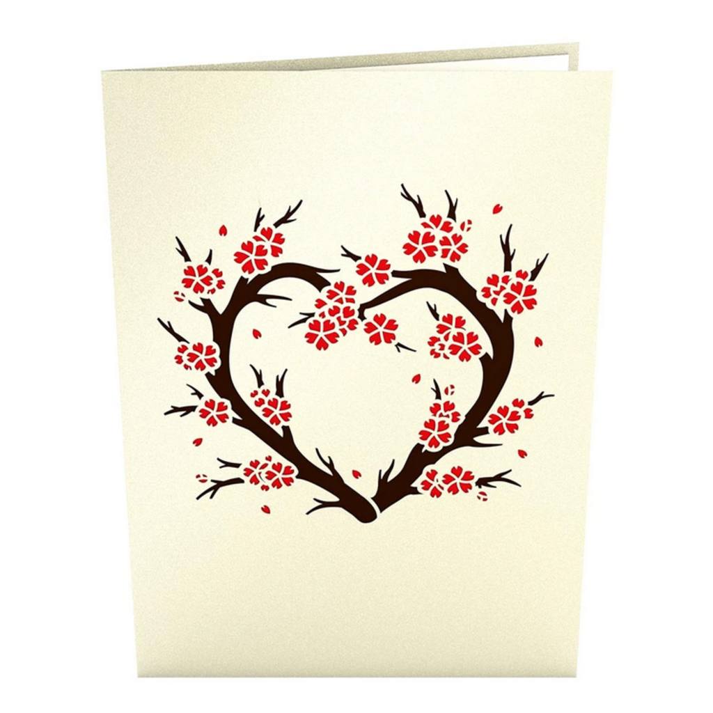 Lovepop Red Sakura Tree - Pop-Up Card