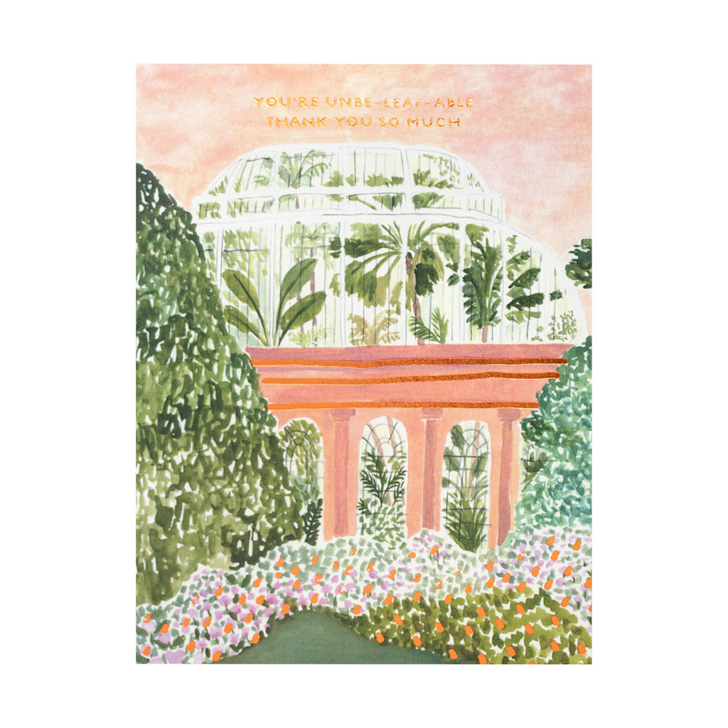 Seedlings Palm House Greeting Card