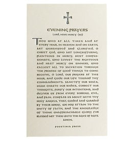 poustinia press Evening Prayers