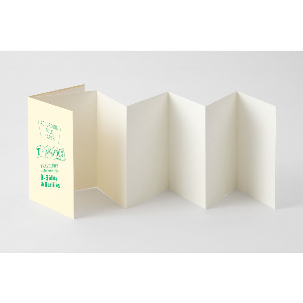 Traveler's Company Refill Accordion Fold Paper Passport B-Side