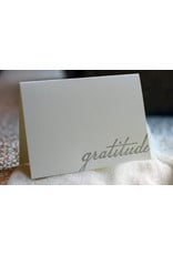 Oblation Papers & Press Gratitude Thank You Letterpress Card