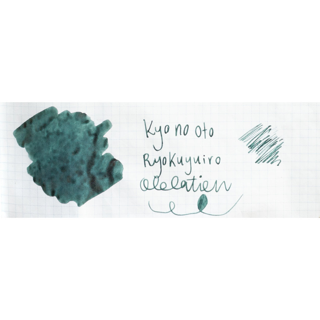Kyo No Oto Kyo No Oto Ryokuyuiro Shimmer Bottled Ink 40ml