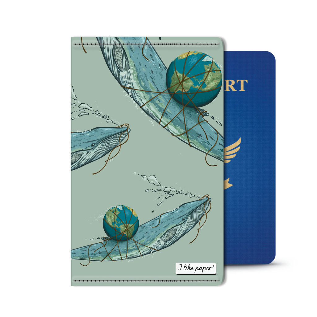 I Like Paper 2.5% Save the Planet Paperlike Passport Holder