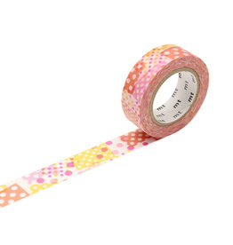 Negapoji Dot Pink Washi Tape