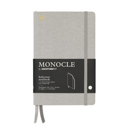 Leuchtturm Monocle Notebook Softcover Medium B6 Light Grey Dot