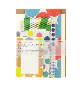 Midori Letter Writing Set, Multi Print 763