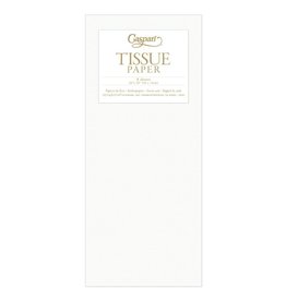 Caspari Ivory Tissue Package - 8 Sheets