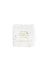 Oblation Papers & Press Ruth Bader Ginsburg Quote Floral Petite Wish Letterpress Enclosure