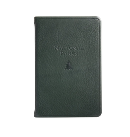 Graphic Image National Parks Atlas - Green Leather