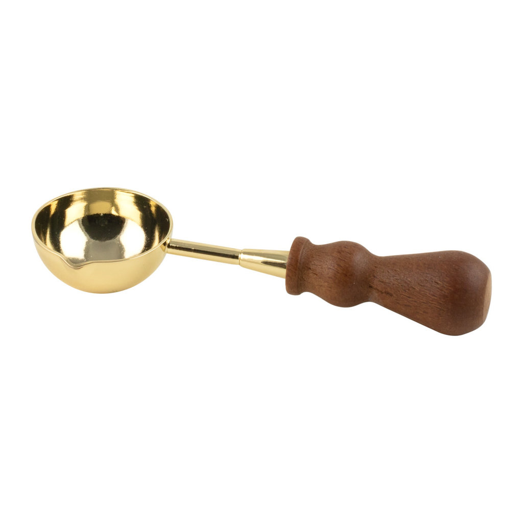 Mister Robinson Natural Wood Handle Brown Spoon