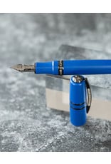 Visconti Visconti Homo Sapiens Lava Color Ultramarine Blue Fountain Pen Extra Fine