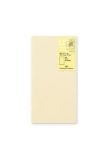 Traveler's Company Refill Blank MD Paper Cream 025