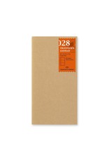 Traveler's Company Refill Card File Kraft 028