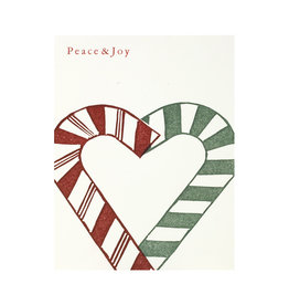 PushMePullYou Press Peace & Joy Letterpress Card