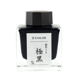 Sailor Sailor Kiwaguro Pigment Black Bottled Ink 50ml