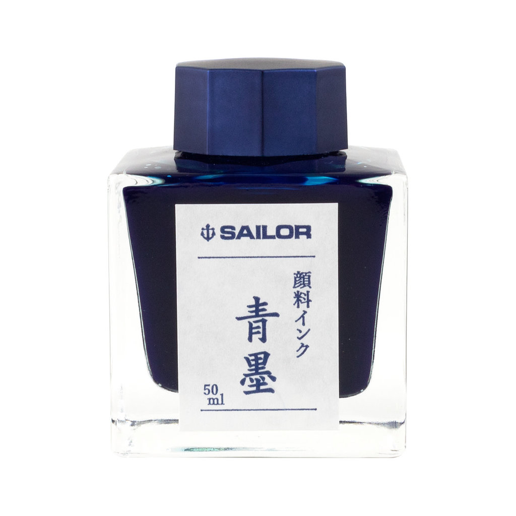 Sailor Sailor Seiboku Pigment Deep Blue Bottled Ink 50ml