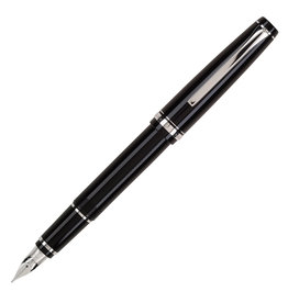 Pilot Pilot Falcon Resin Black and Rhodium Fountain Pen