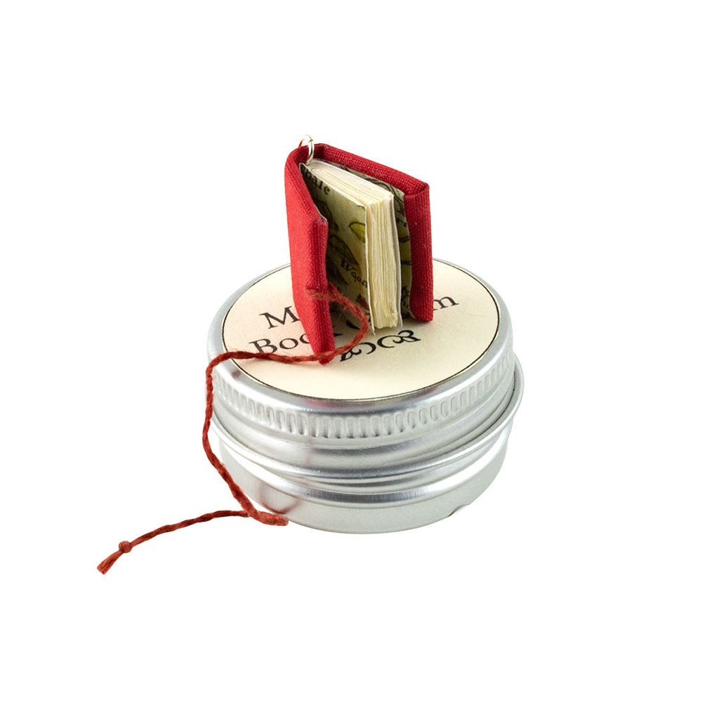 Anachronalia Miniature Book Charm - Red