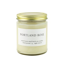 Wax & Wane Candles Portland Rose Soy Candle