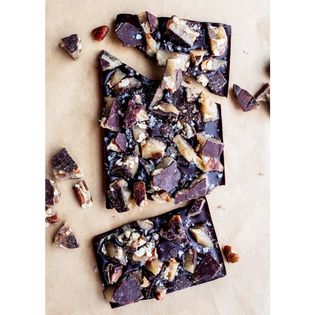 Wildwood Chocolate Salted Brown Butter Pecan Brittle Chocolate Bar