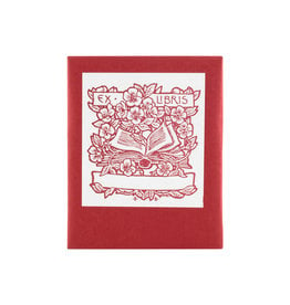 Saturn Press Floral Letterpress Bookplates