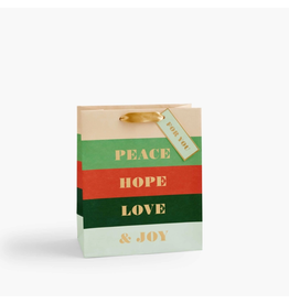 Rifle Paper Peace & Joy Medium Gift Bag