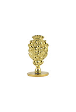 Freund Mayer Florentine Brass Round Cerif Wax Seal - Initials