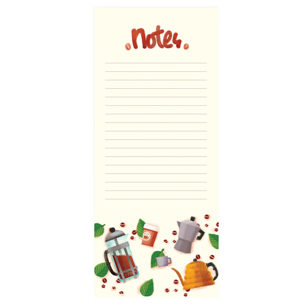 The Little Red House Coffee NotePad