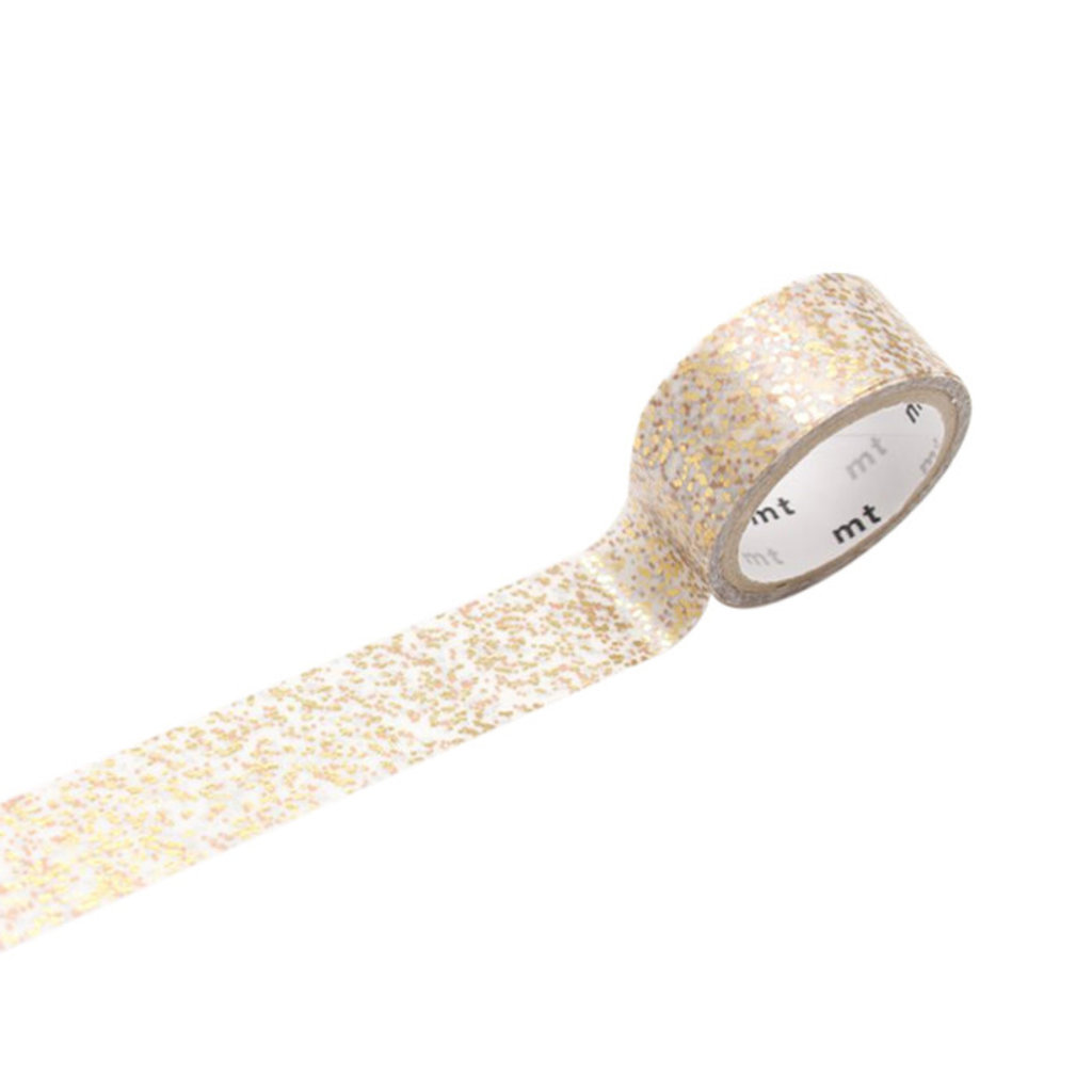 mt Hot Stamp Particle Gold Washi Tape