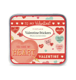 cavallini Vintage Valentine Stickers