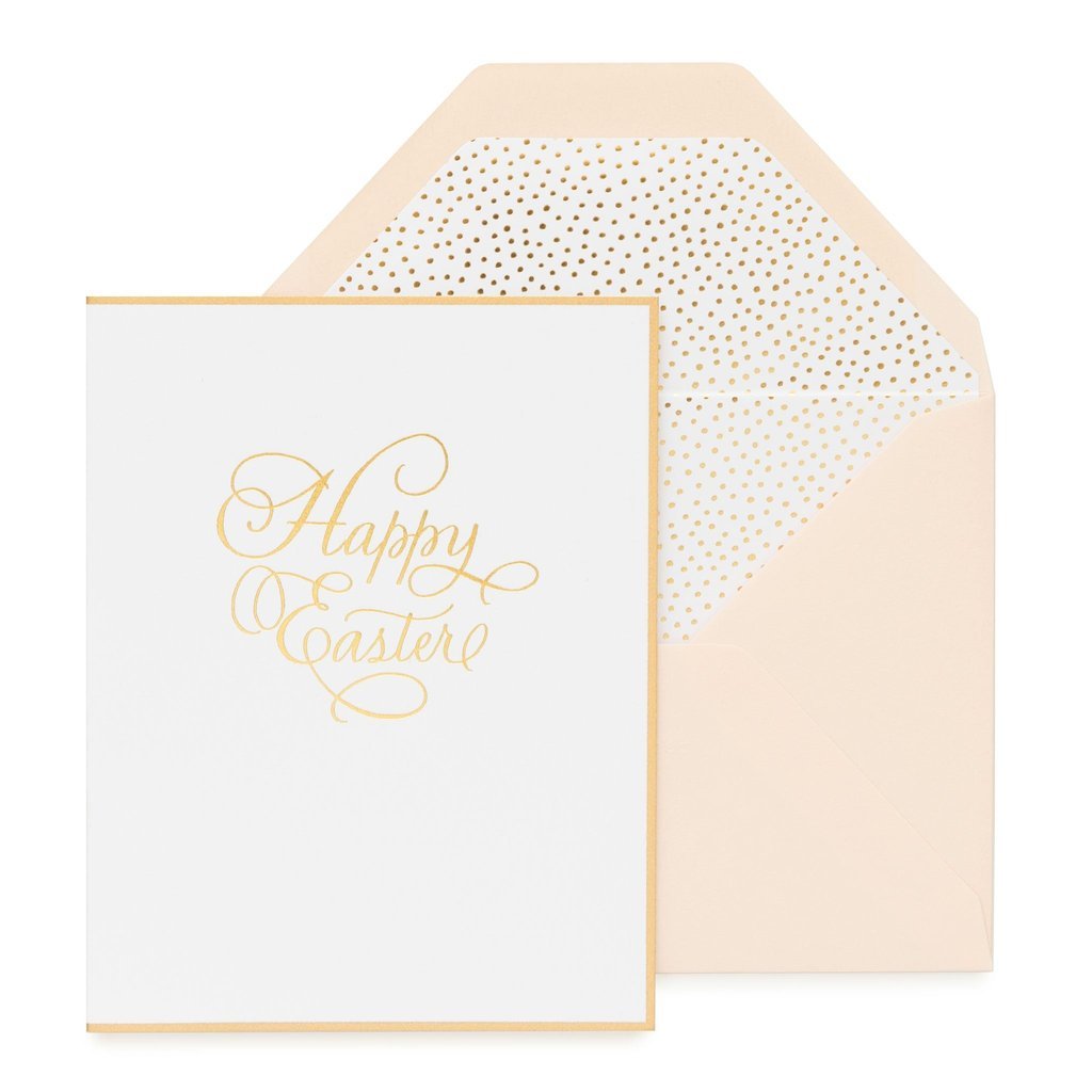 Sugar Paper Traditional Happy Easter Letterpress Card