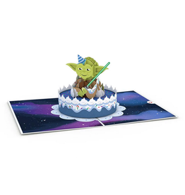 Lovepop Yoda Birthday Pop Up Card