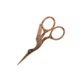 studio carta Rose Gold Crane Scissors - small