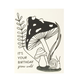And Here We Are Grow Wild Birthday Card